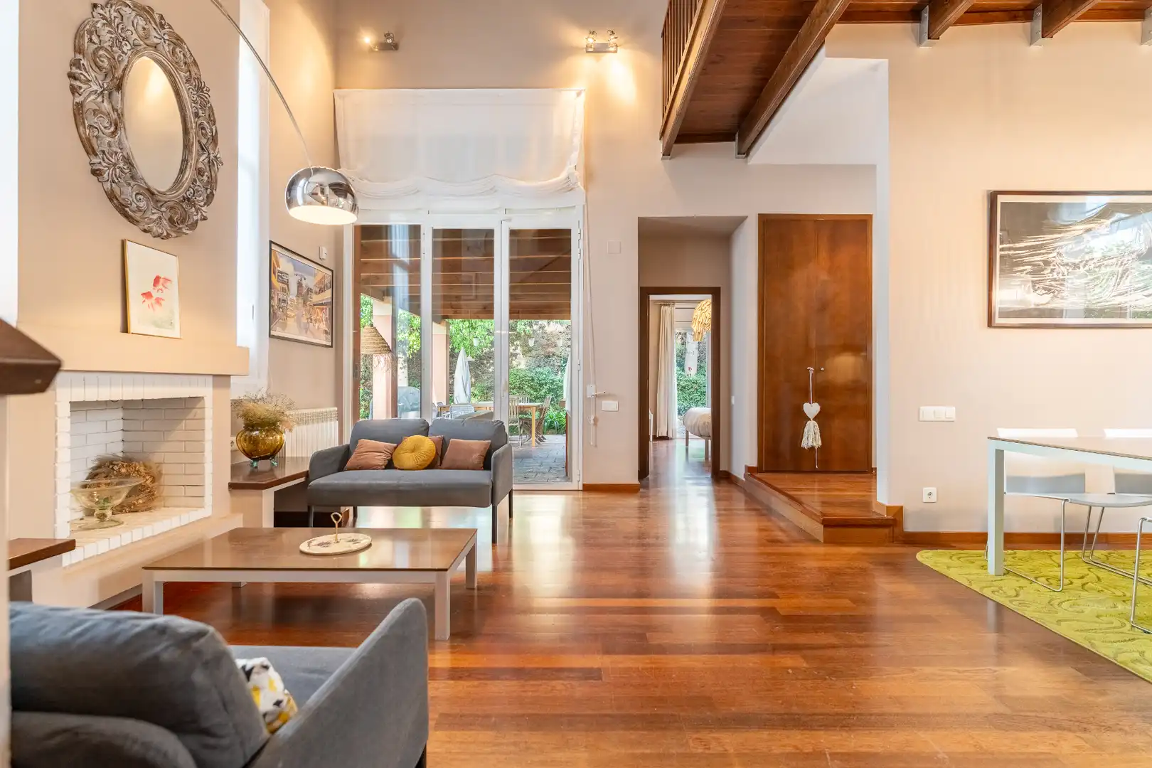 Wohnzimmer von Haus oder Chalet zum Verkauf in Reus mit Privatgarten, Parkett und Schwimmbad