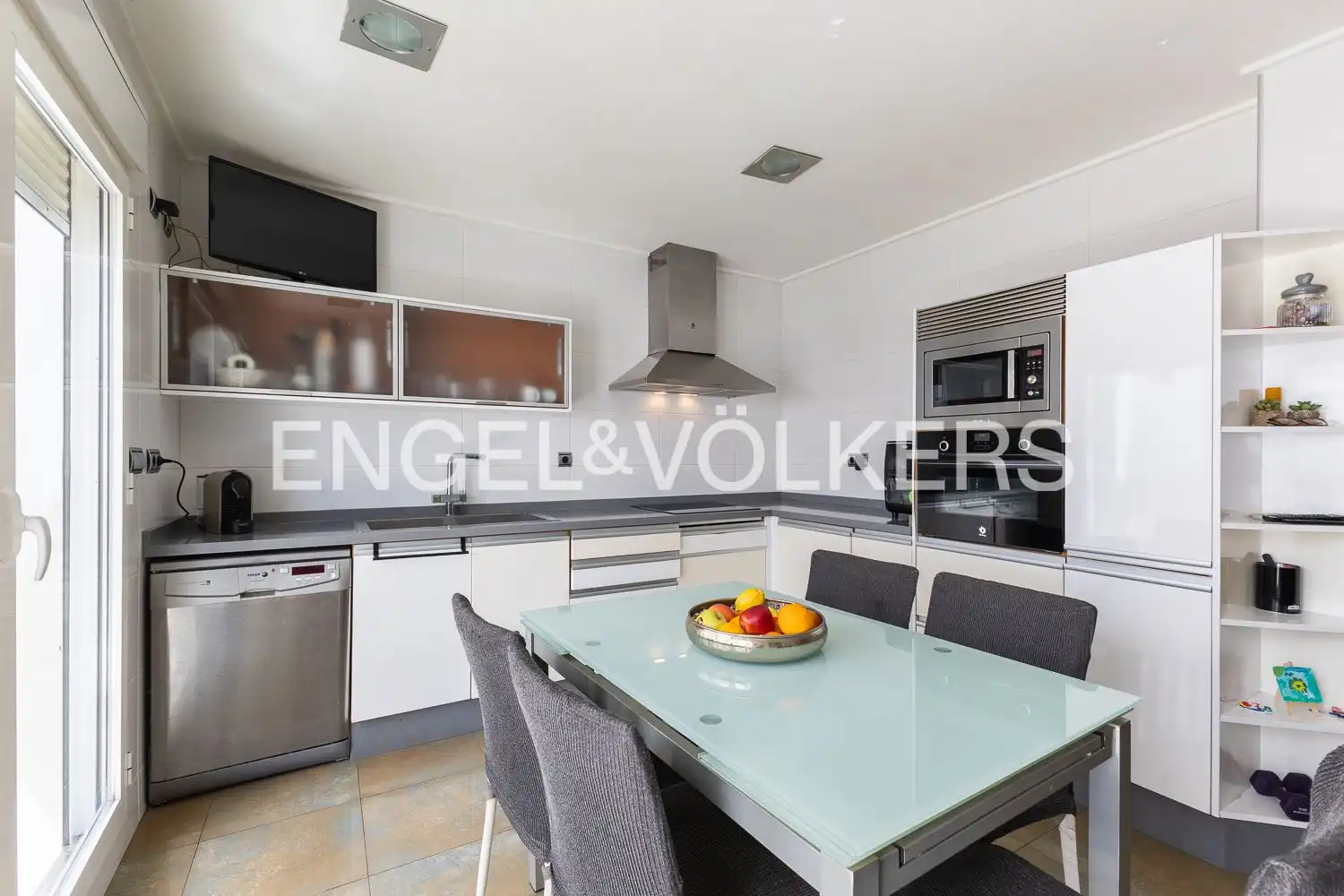 Kitchen of Houses for sale in Villanueva de Castellón  with Air Conditioner, Heating and Terrace