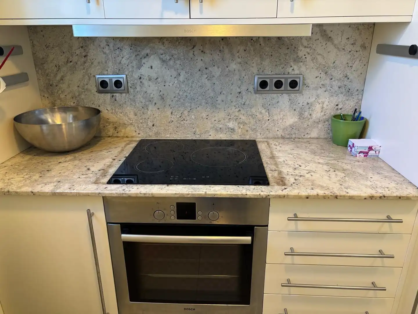 Cocina de Piso de alquiler en Lloret de Mar con Calefacción, Terraza y Amueblado