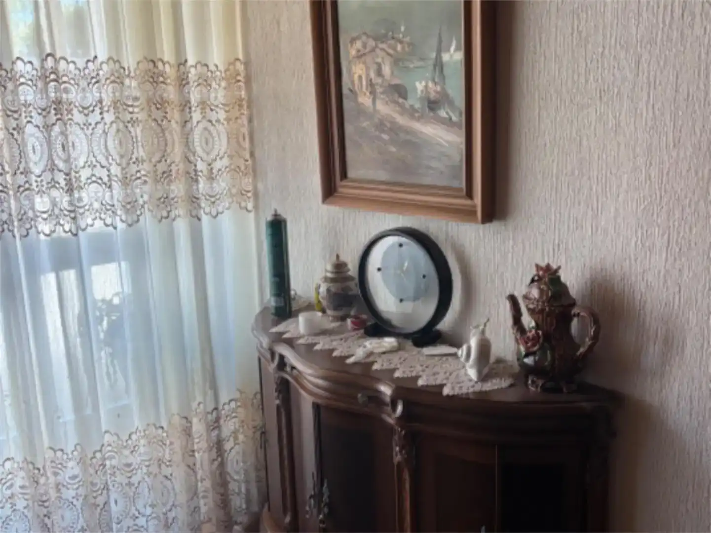 Sala de estar de Piso en venta en Sandiás con Jardín privado, Trastero y Amueblado