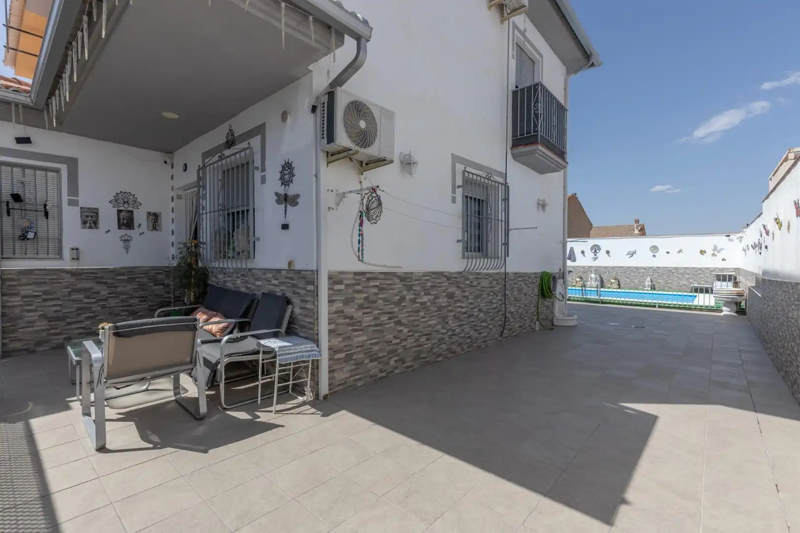 Terrace of Houses for sale in Láchar  with Air Conditioner, Heating and Swimming Pool