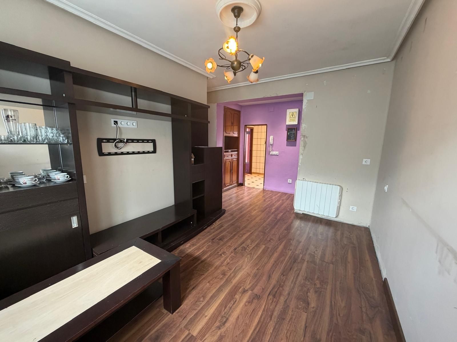 Living room of Flat for sale in Ribera de Arriba  with Heating and Furnished