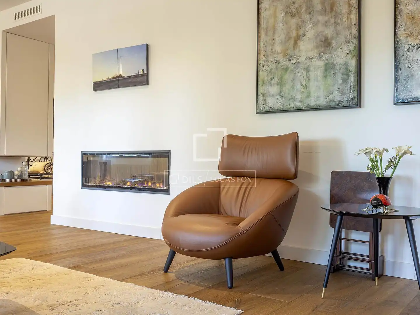 Sala de estar de Piso en venta en Valencia con Aire acondicionado, Calefacción y Parquet