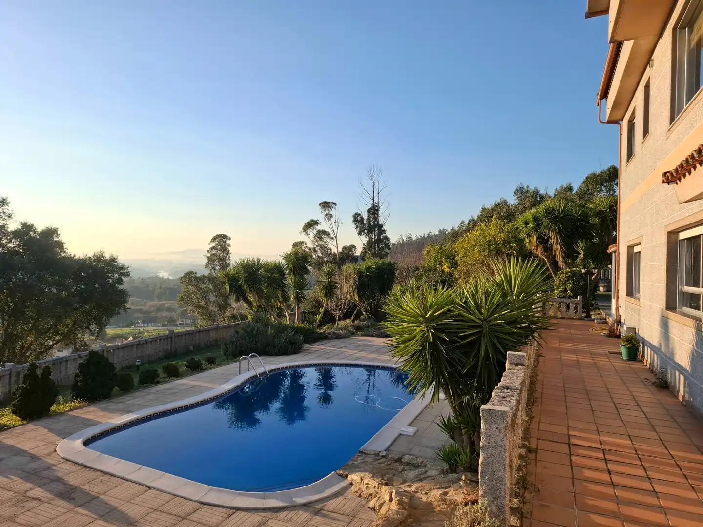 Piscina de Casa o xalet en venda en As Neves   amb Calefacció, Jardí privat i Terrassa