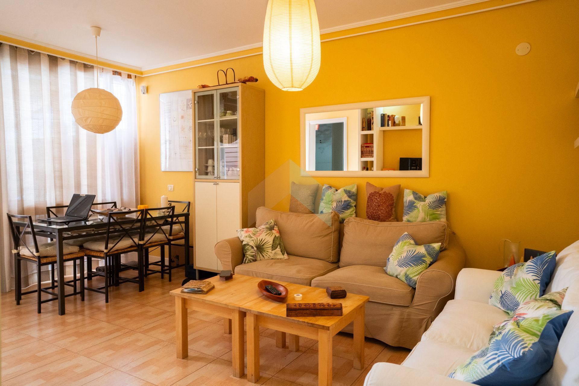Sala d'estar de Apartament en venda en Arona amb Terrassa, Moblat i Piscina comunitària