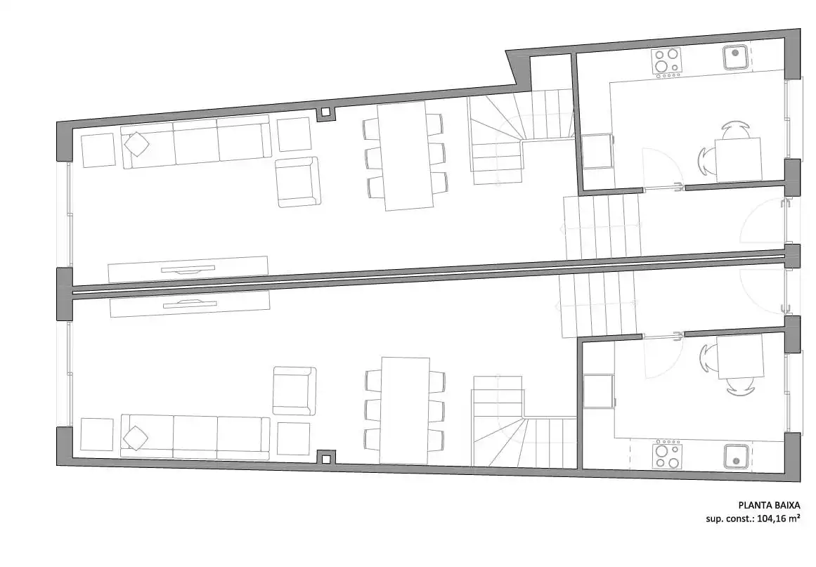 Residencial en venda en Badalona