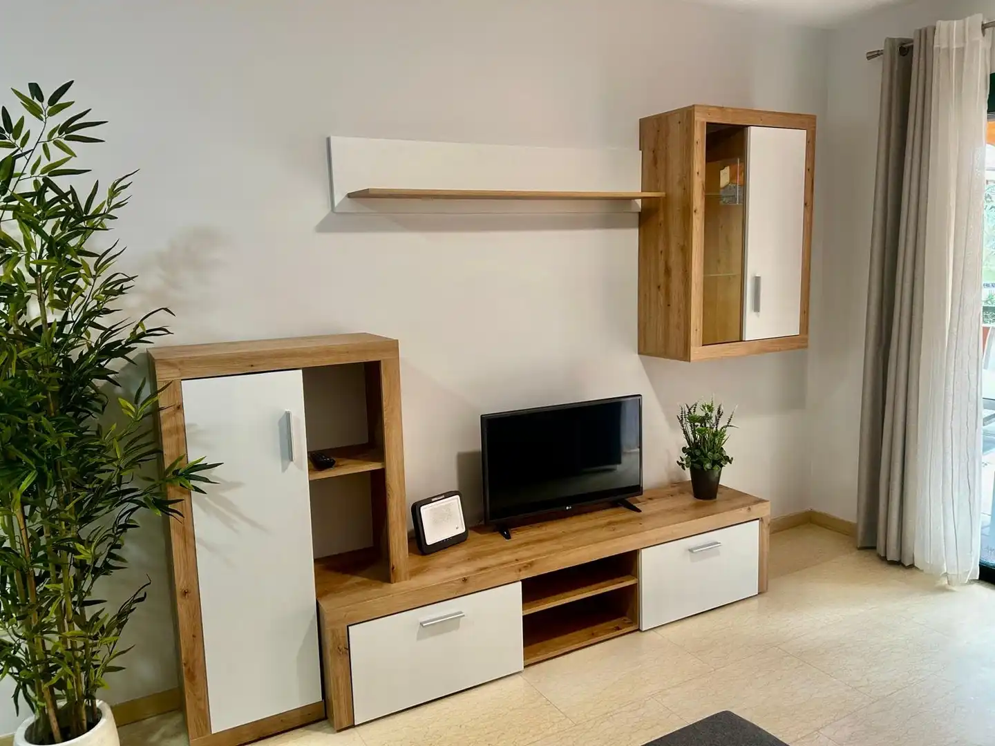 Sala de estar de Apartamento de alquiler en Puerto de la Cruz con Terraza, Amueblado y Horno