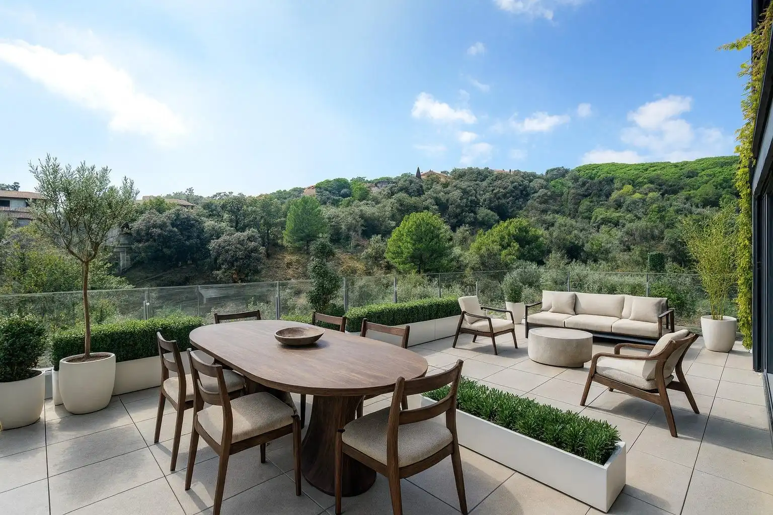 Terraza de Casa o chalet en venta en Alella con Calefacción, Jardín privado y Terraza