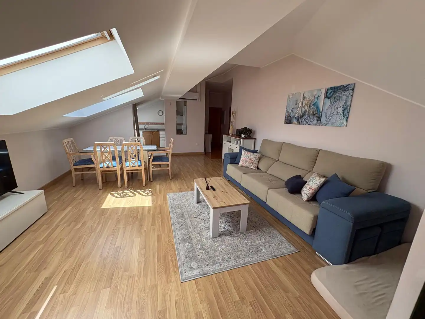 Sala de estar de Ático de alquiler en Mondariz-Balneario con Calefacción, Terraza y Trastero