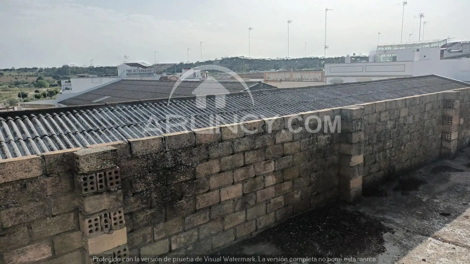 Vista exterior de Casa o xalet en venda en Alcalá de Guadaira amb Terrassa, Traster i Piscina