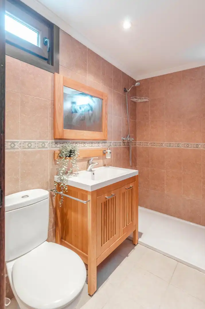 Baño de Casa o chalet en venta en Santo Adriano con Calefacción, Piscina y Alarma