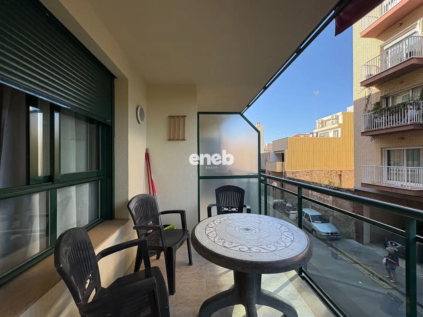 Terraza de Piso de alquiler en Benicarló con Piscina, Amueblado y Piscina comunitaria