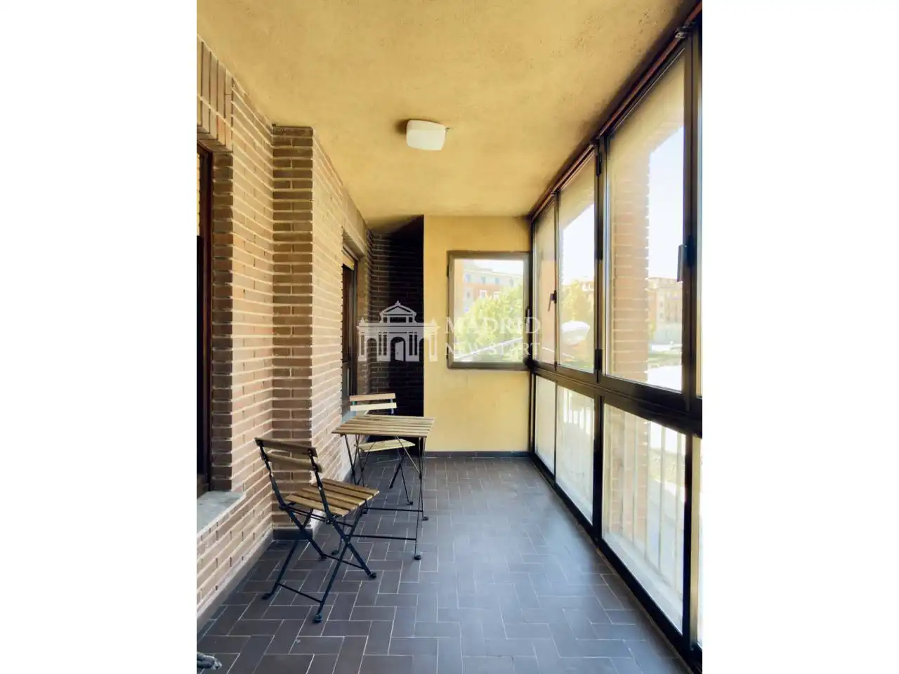 Vista exterior de Piso de alquiler en Segovia con Calefacción, Parquet y Terraza