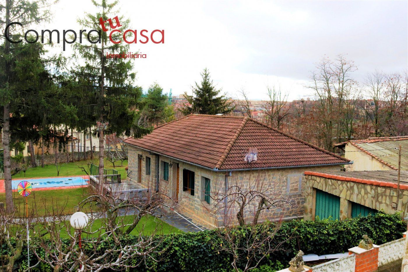 Exterior view of House or chalet for sale in Segovia Capital  with Heating, Private garden and Terrace