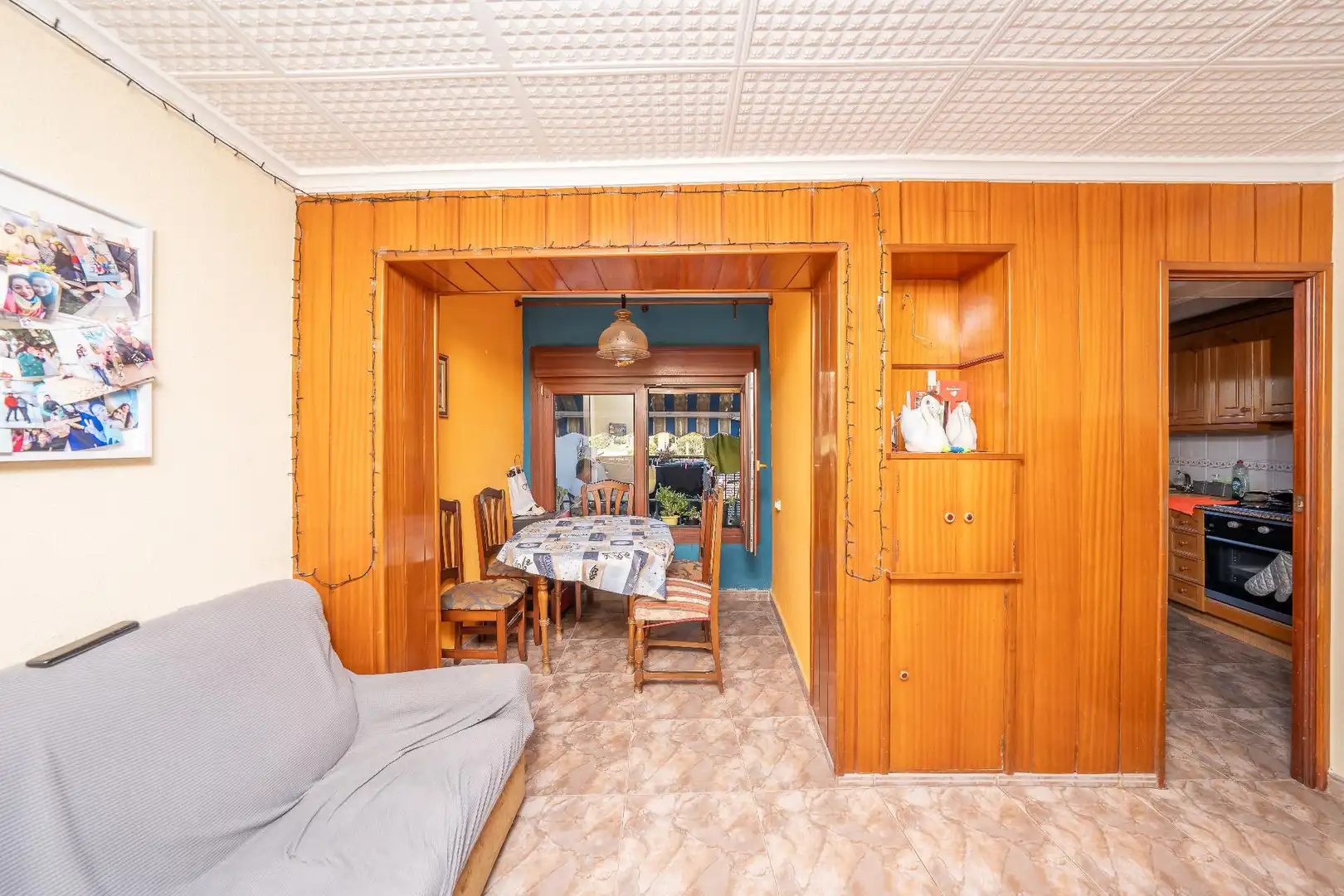 Sala de estar de Casa adosada en venta en Ibi