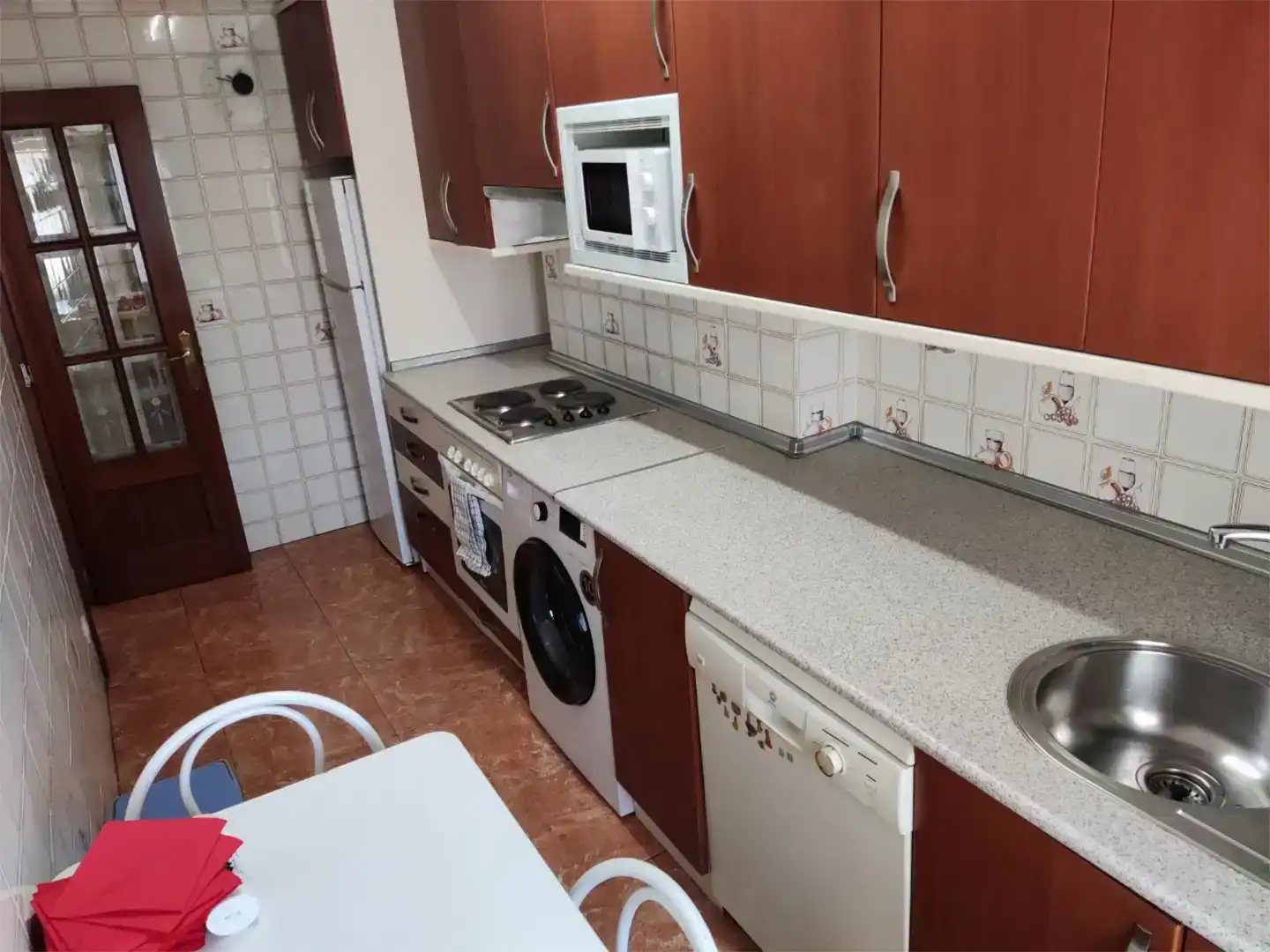 Cocina de Piso para compartir en Ejea de los Caballeros con Amueblado y Balcón