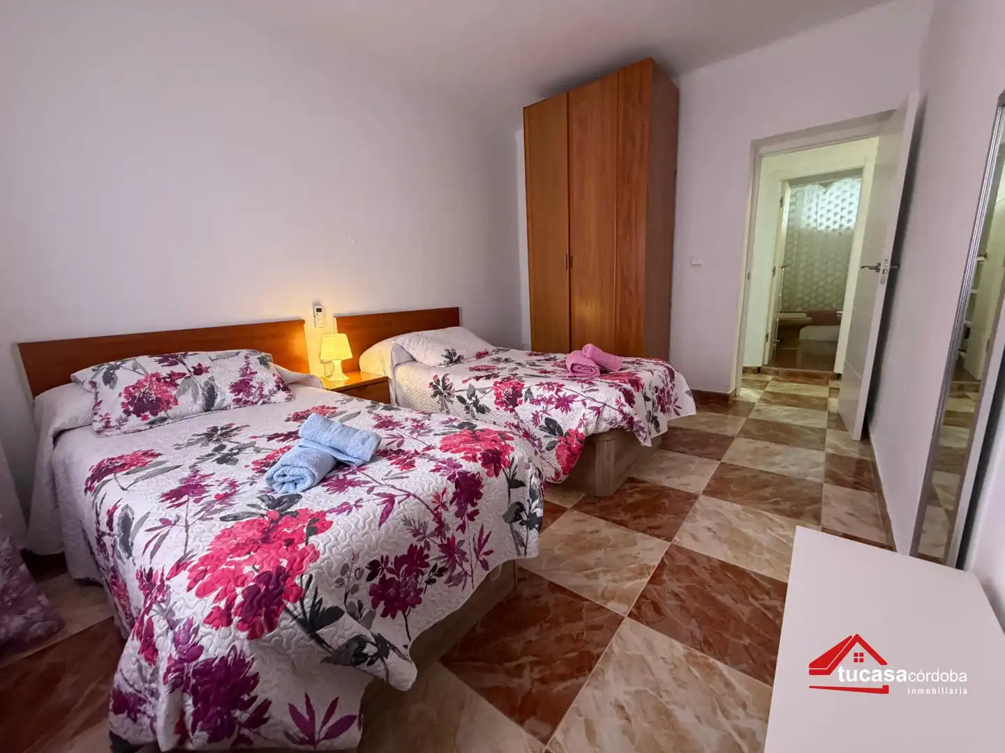 Bedroom of Flat for sale in Córdoba  with Air Conditioner and Heating