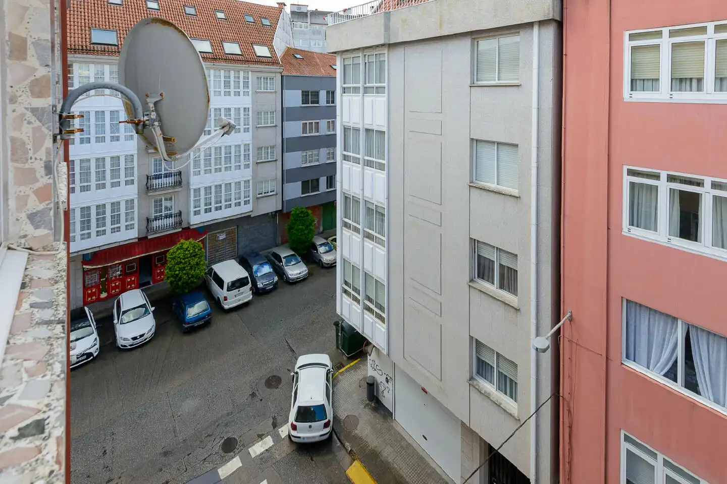 Vista exterior de Pis en venda en Ferrol