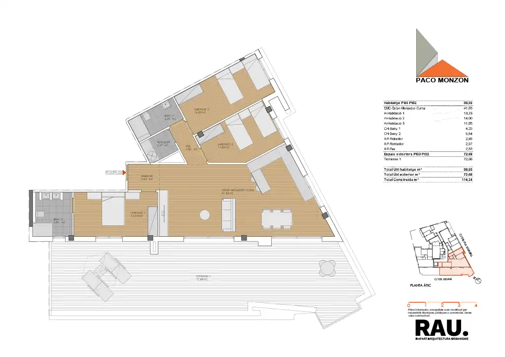 Piso con ascensor en venta en Carrer del Segrià 5, imagen 4