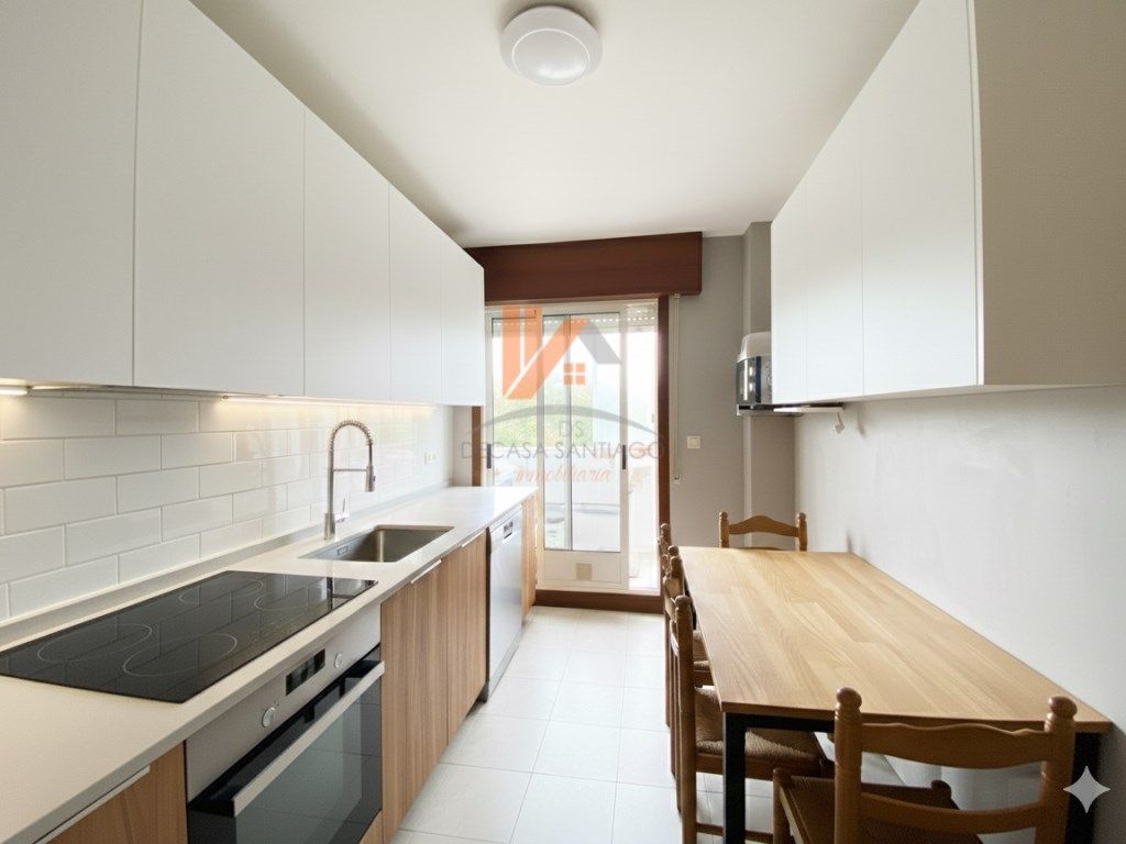 Kitchen of Flat for sale in Teo  with Oven