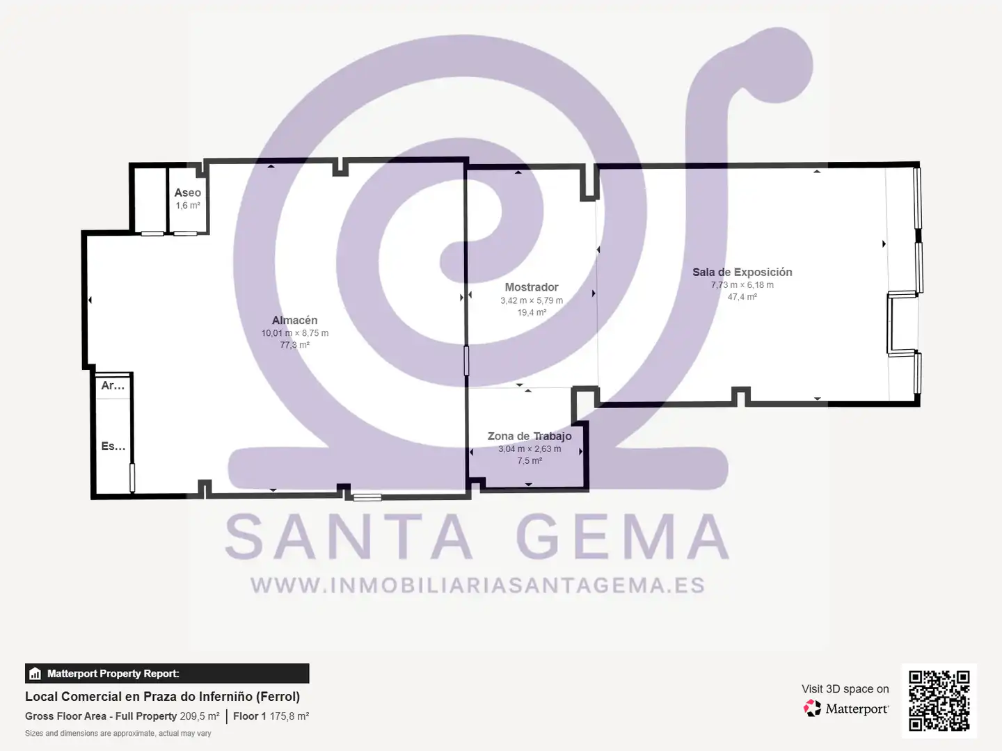 Commercial properties for sale in Ferrol