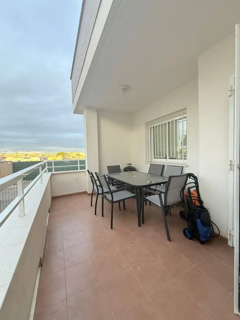Terraza de Piso en venta en Torre-Pacheco con Aire acondicionado, Jardín privado y Amueblado