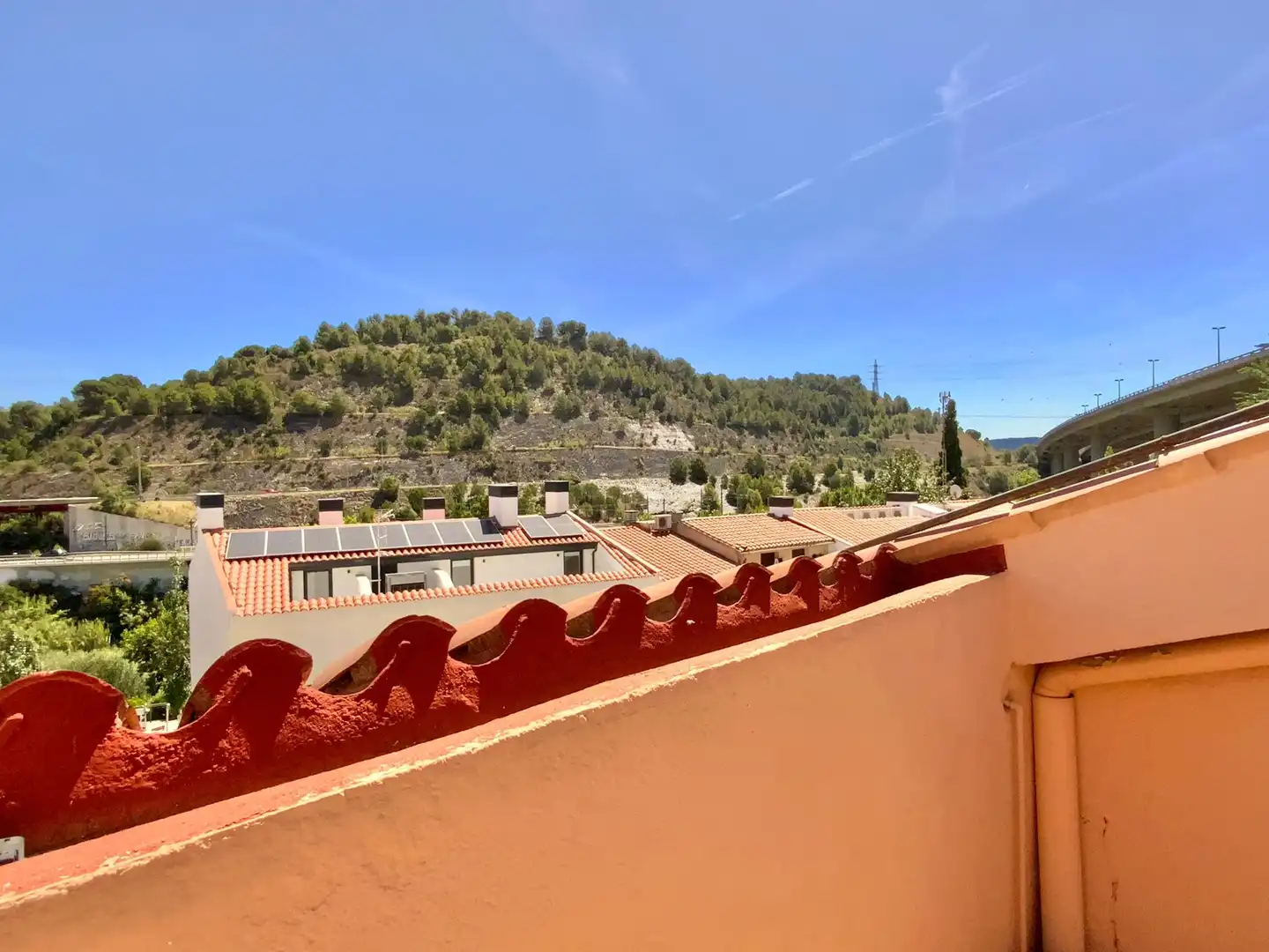 Vista exterior de Dúplex en venda en Martorell amb Calefacció, Terrassa i Moblat