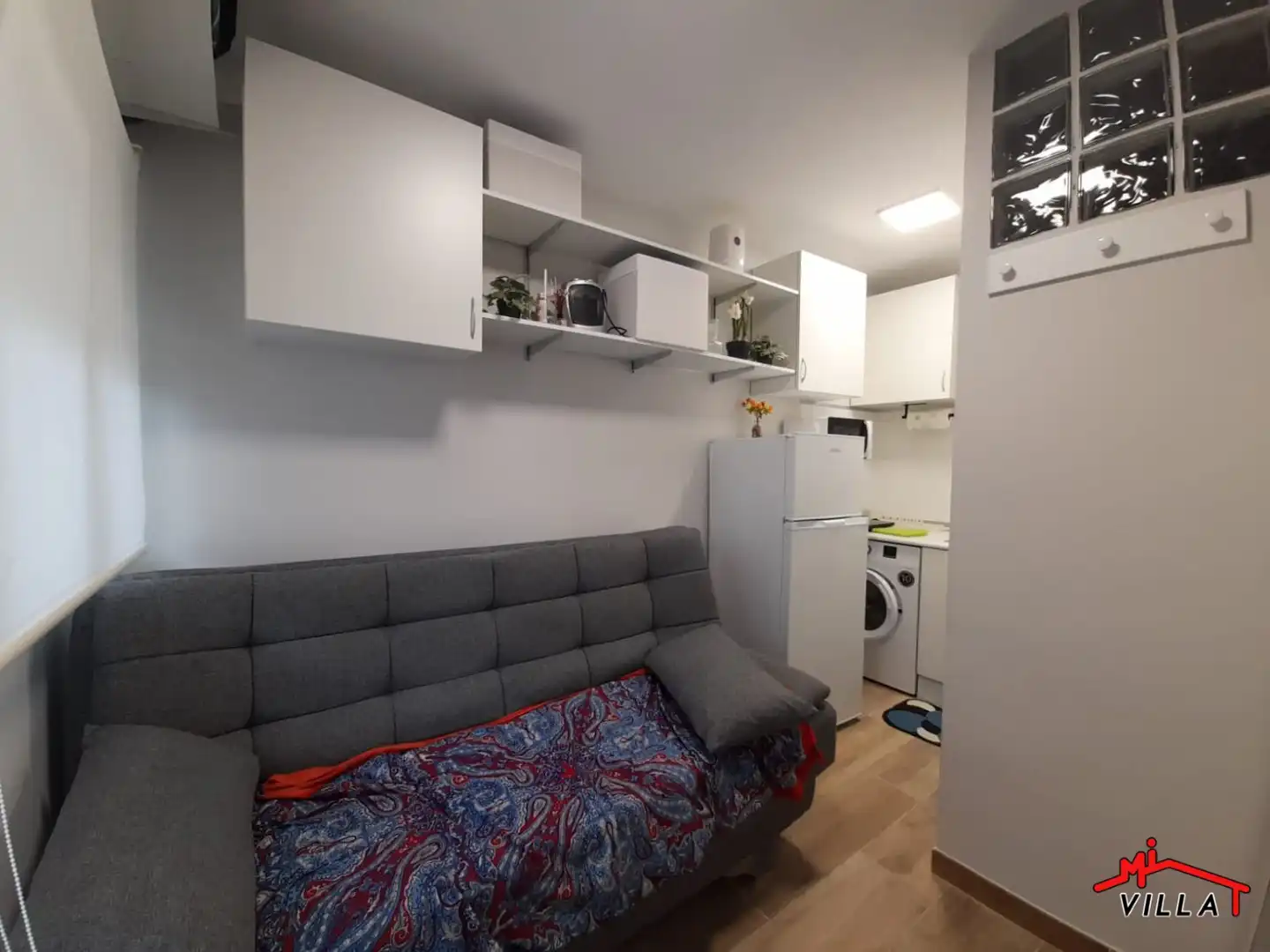 Sala de estar de Estudio de alquiler en Laredo con Amueblado