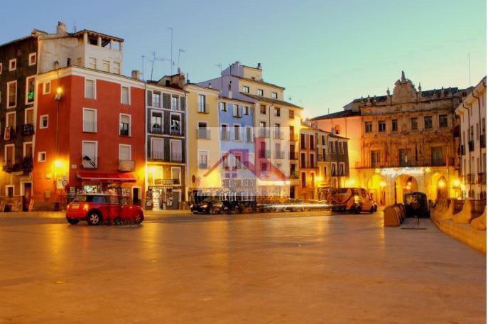 Exterior view of Flat to rent in Cuenca Capital  with Heating, Parquet flooring and Furnished