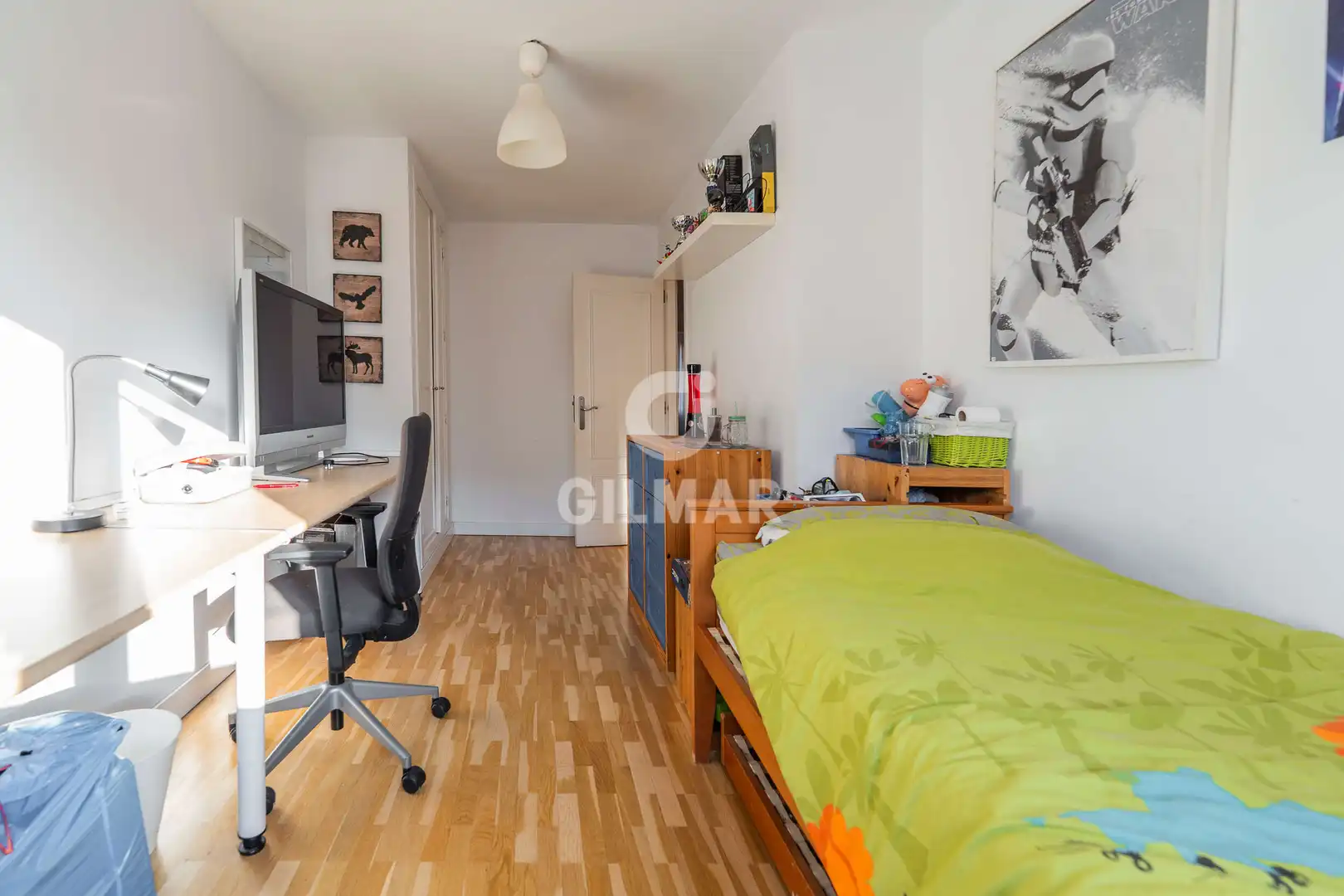 Bedroom of Detached homes for sale in Pozuelo de Alarcón  with Heating and Private garden