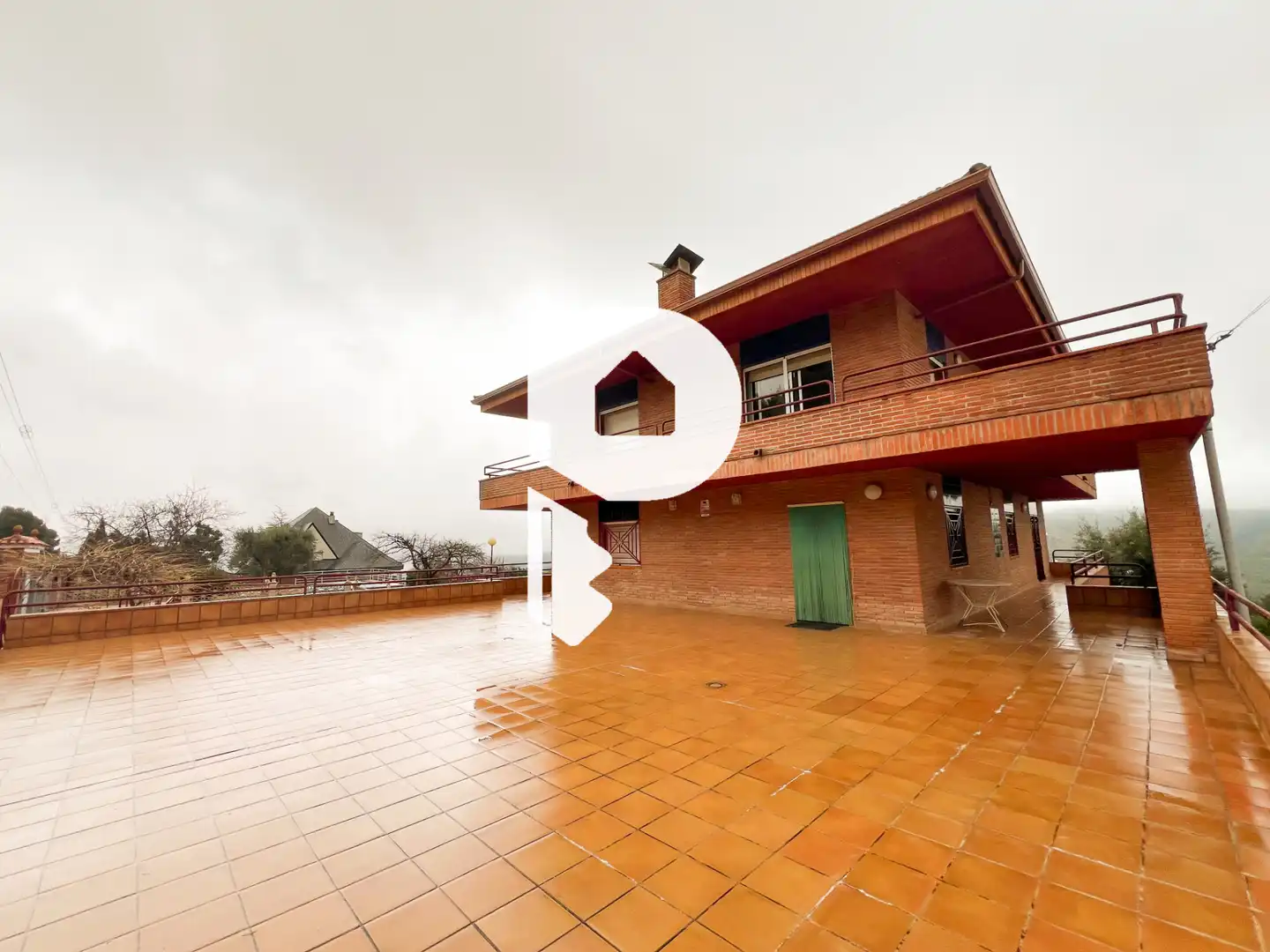 Terrassa de Casa o xalet en venda en Vallirana amb Aire condicionat, Calefacció i Jardí privat