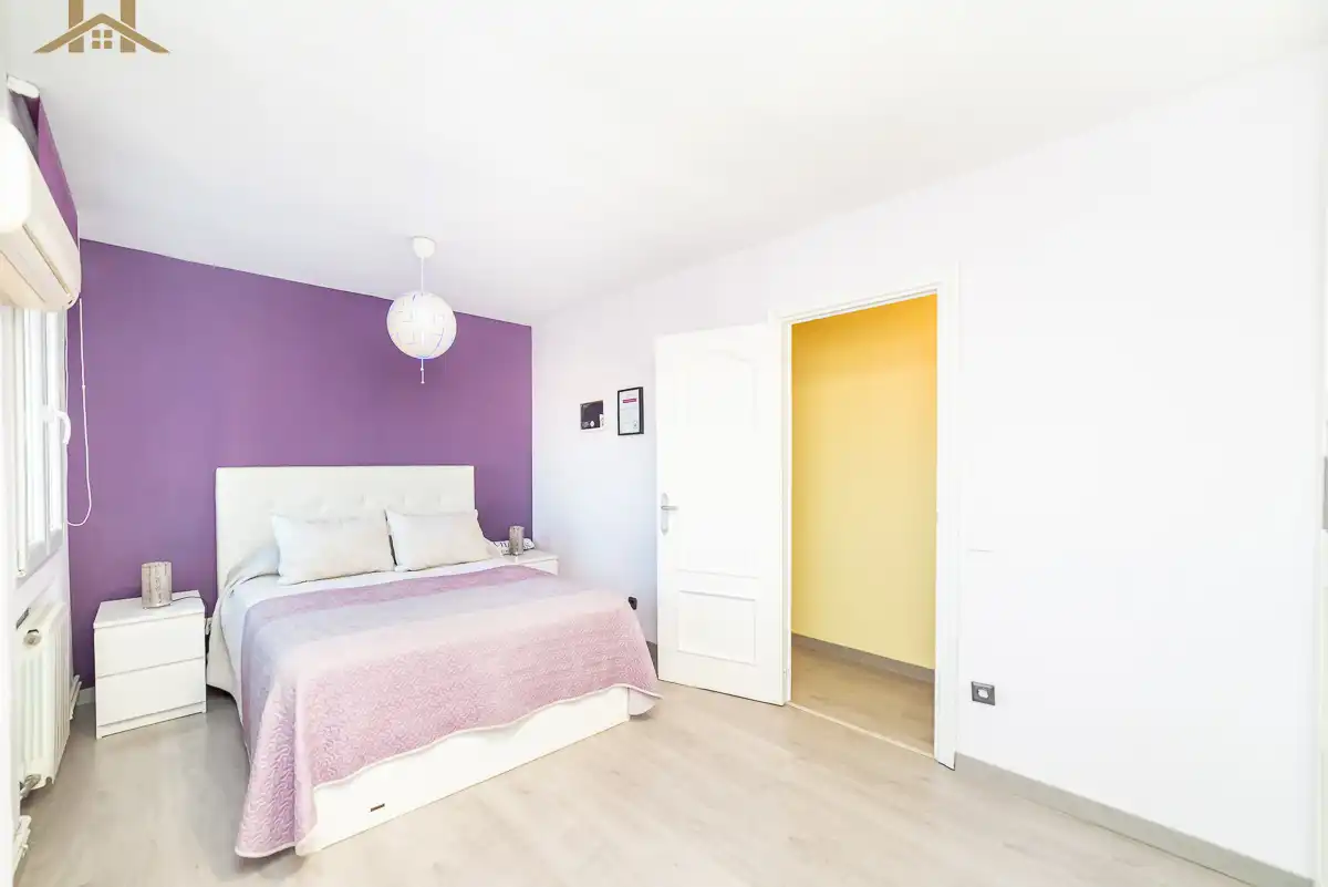 Bedroom of Flat for sale in Móstoles  with Air Conditioner, Heating and Terrace