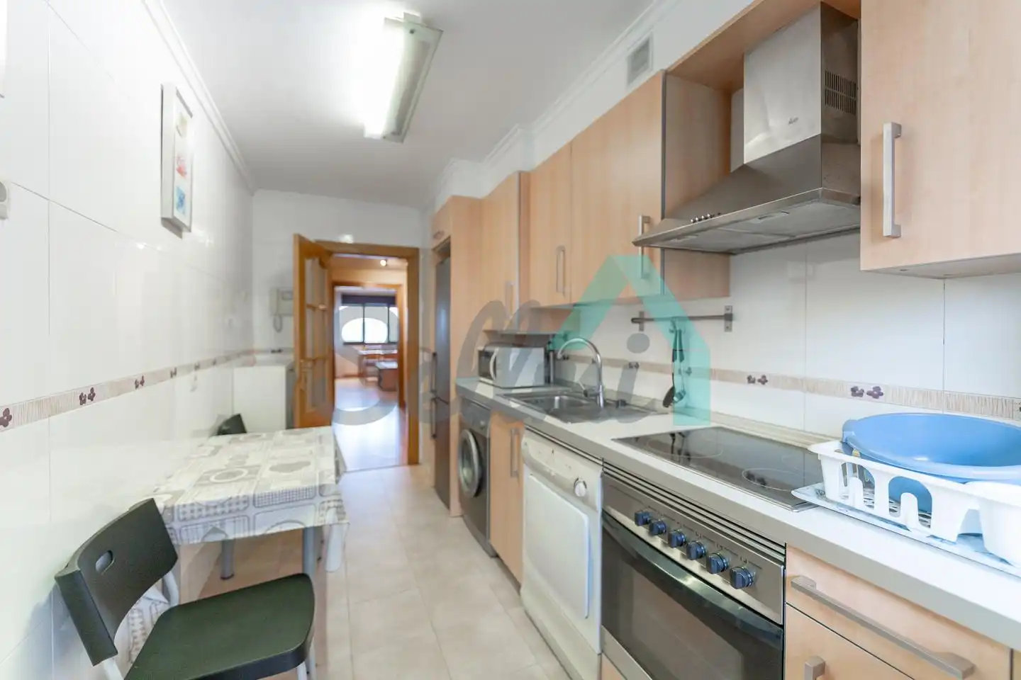 Kitchen of Flat for rent in Oviedo   with Heating, Parquet flooring and Terrace