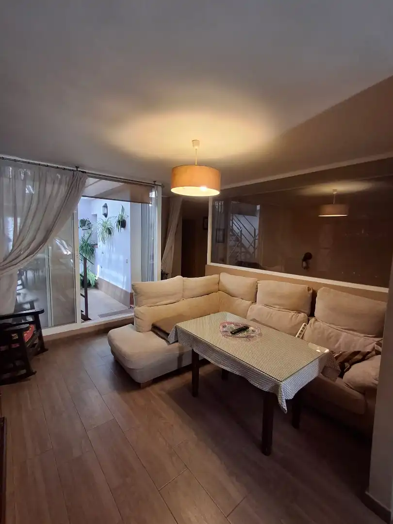 Sala d'estar de Casa o xalet en venda en Dos Hermanas amb Aire condicionat, Terrassa i Traster