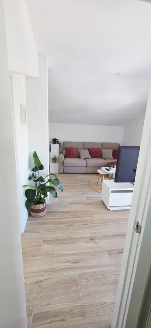 Sala de estar de Estudio de alquiler en Sopela con Calefacción, Amueblado y Horno