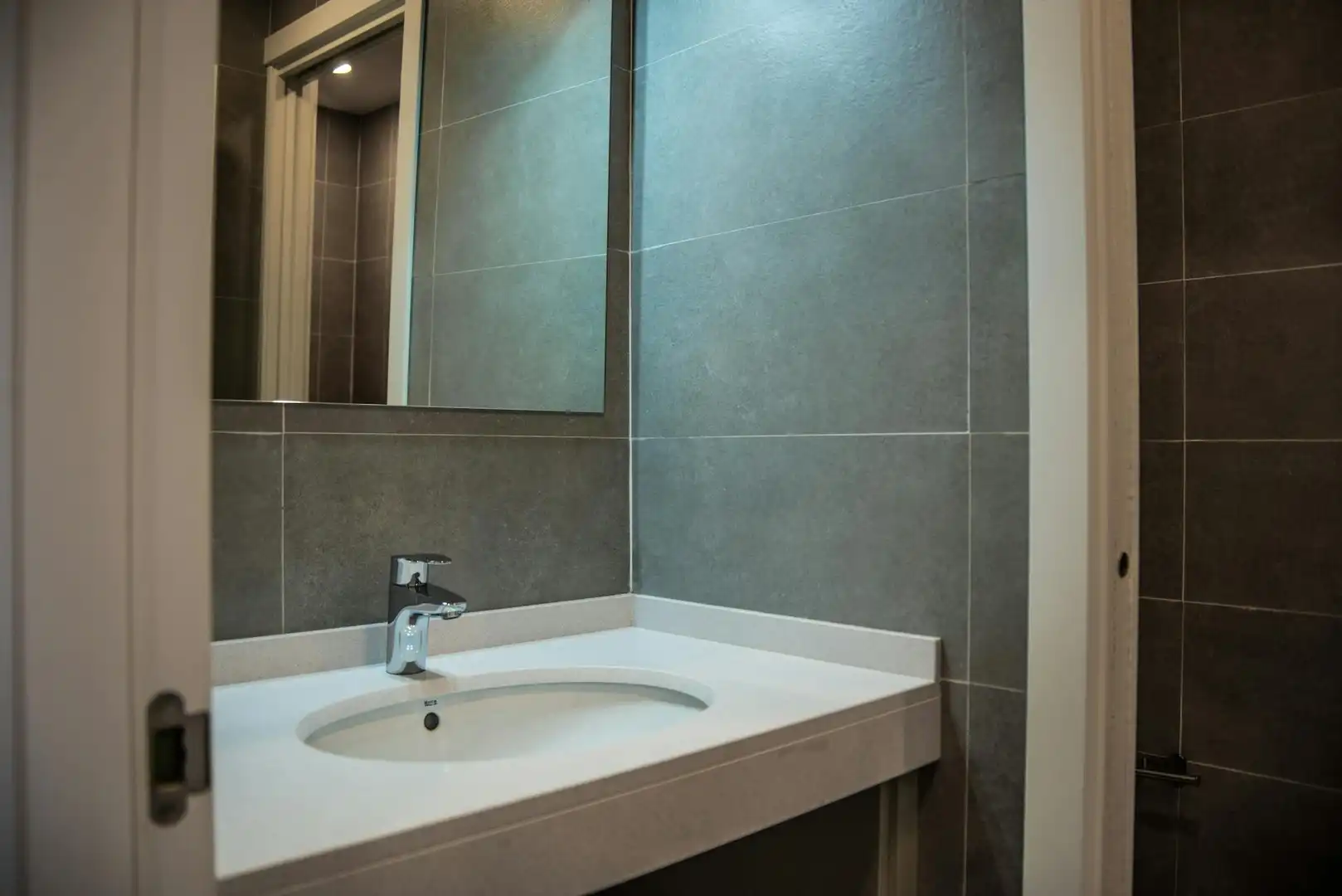 Bathroom of Flat for rent in Barcelona  with Air Conditioner, Heating and Furnished