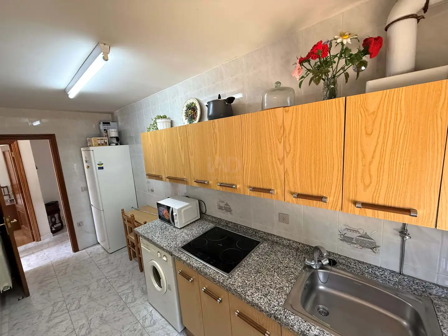 Küche von Einfamilien-Reihenhaus zum Verkauf in Villamañán mit Heizung