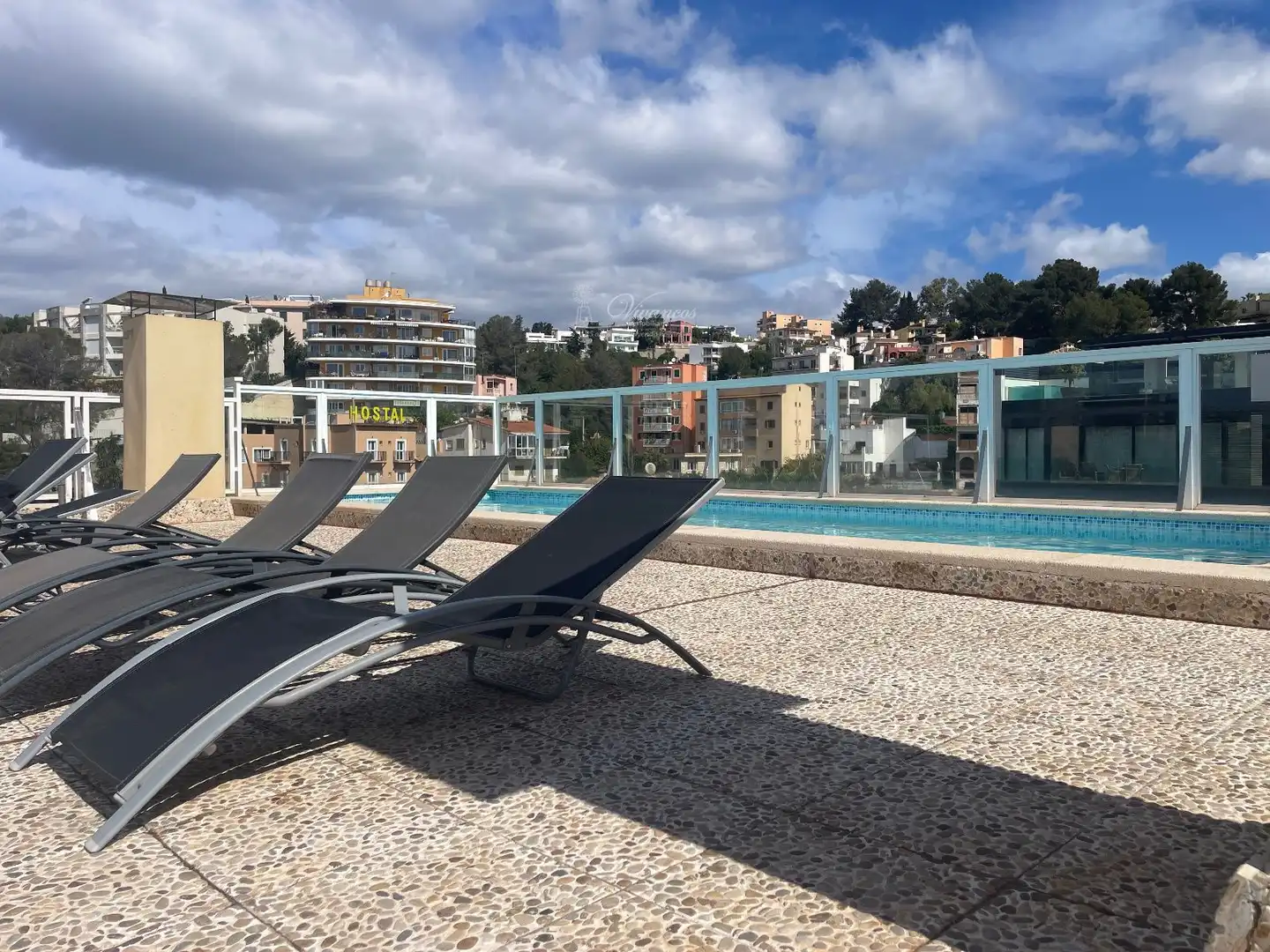 Piscina de Àtic de lloguer en  Palma de Mallorca amb Aire condicionat, Calefacció i Terrassa