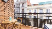 Balcony of Apartment for sale in  Madrid Capital  with Air Conditioner, Heating and Terrace