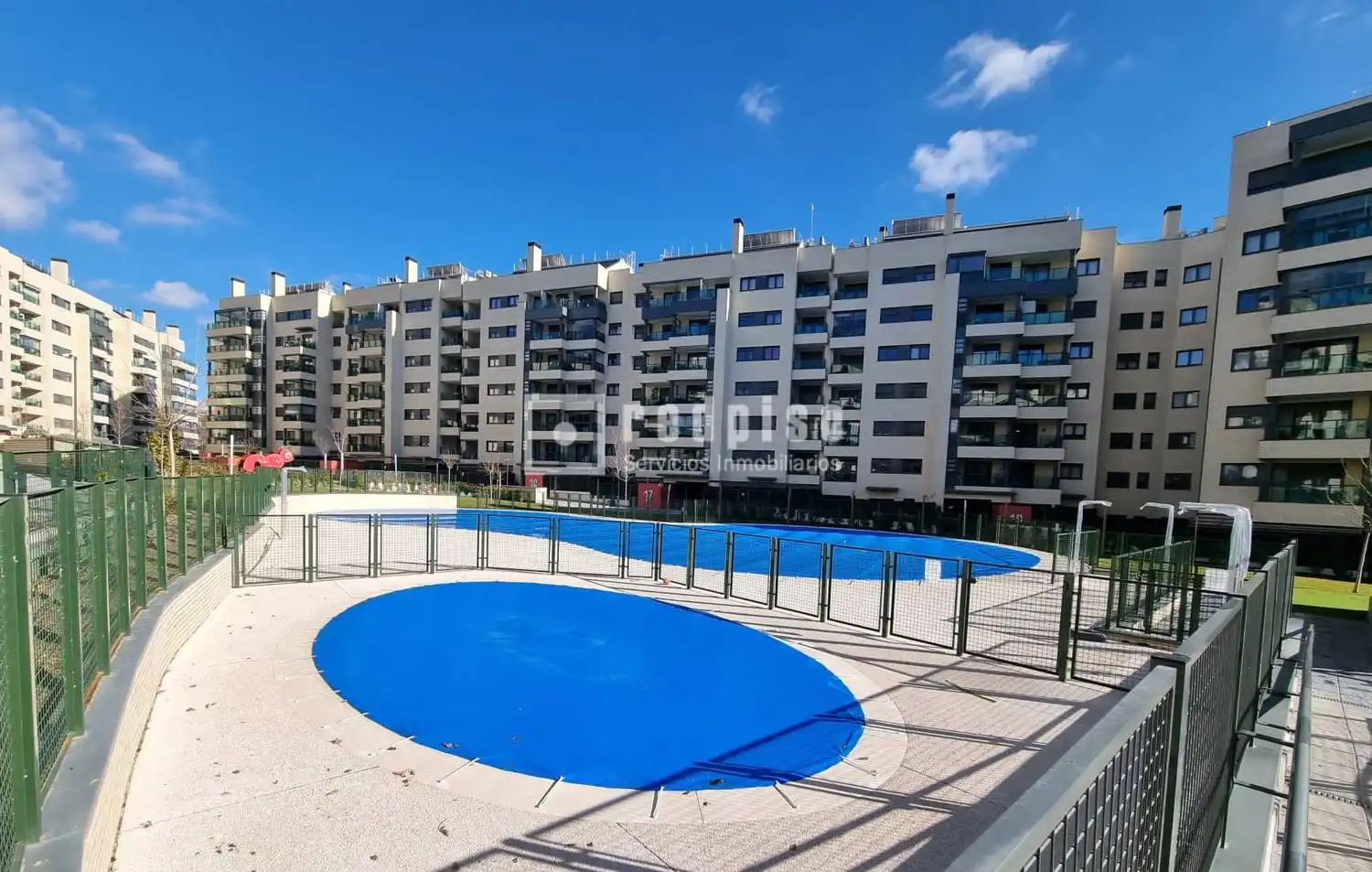Piscina de Piso en venta en Rivas-Vaciamadrid con Aire acondicionado, Calefacción y Jardín privado