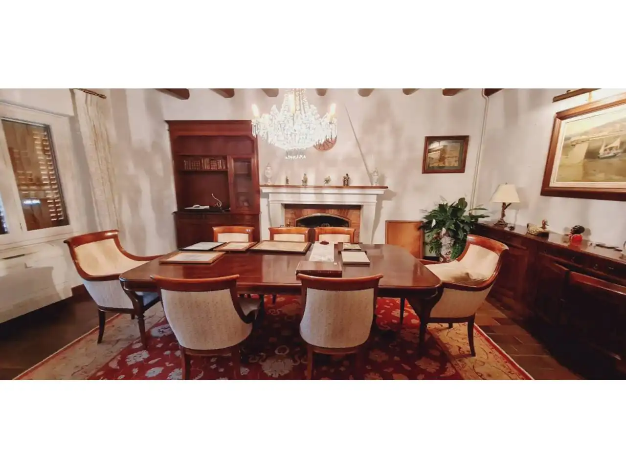 Comedor de Casa o chalet en venta en Les Franqueses del Vallès con Calefacción, Jardín privado y Terraza