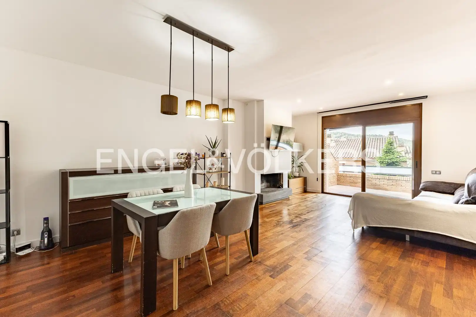 Dining room of Houses for sale in Dosrius  with Air Conditioner, Heating and Private garden