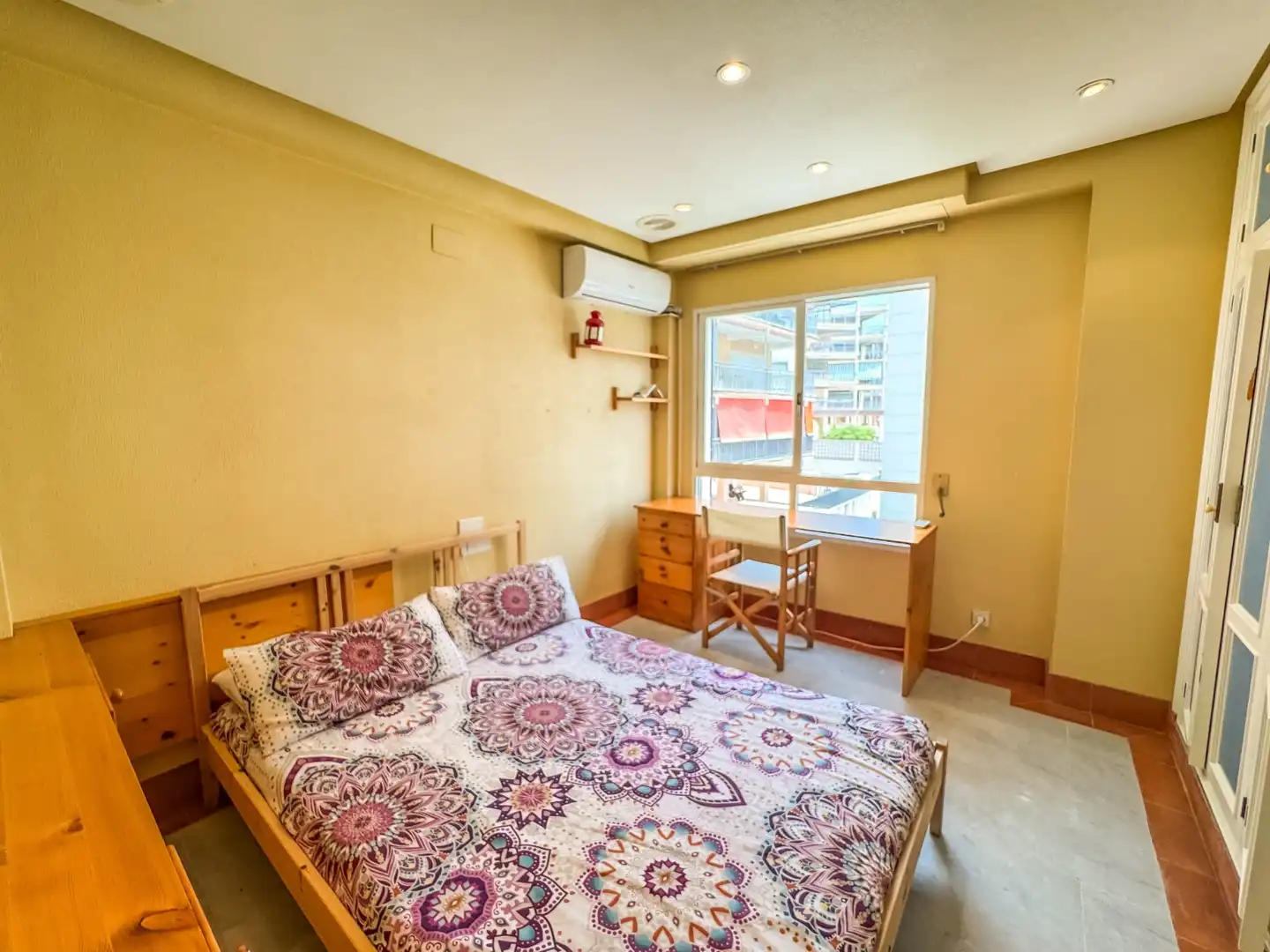 Bedroom of Duplexes for rent in Santa Pola  with Air Conditioner, Private garden and Terrace
