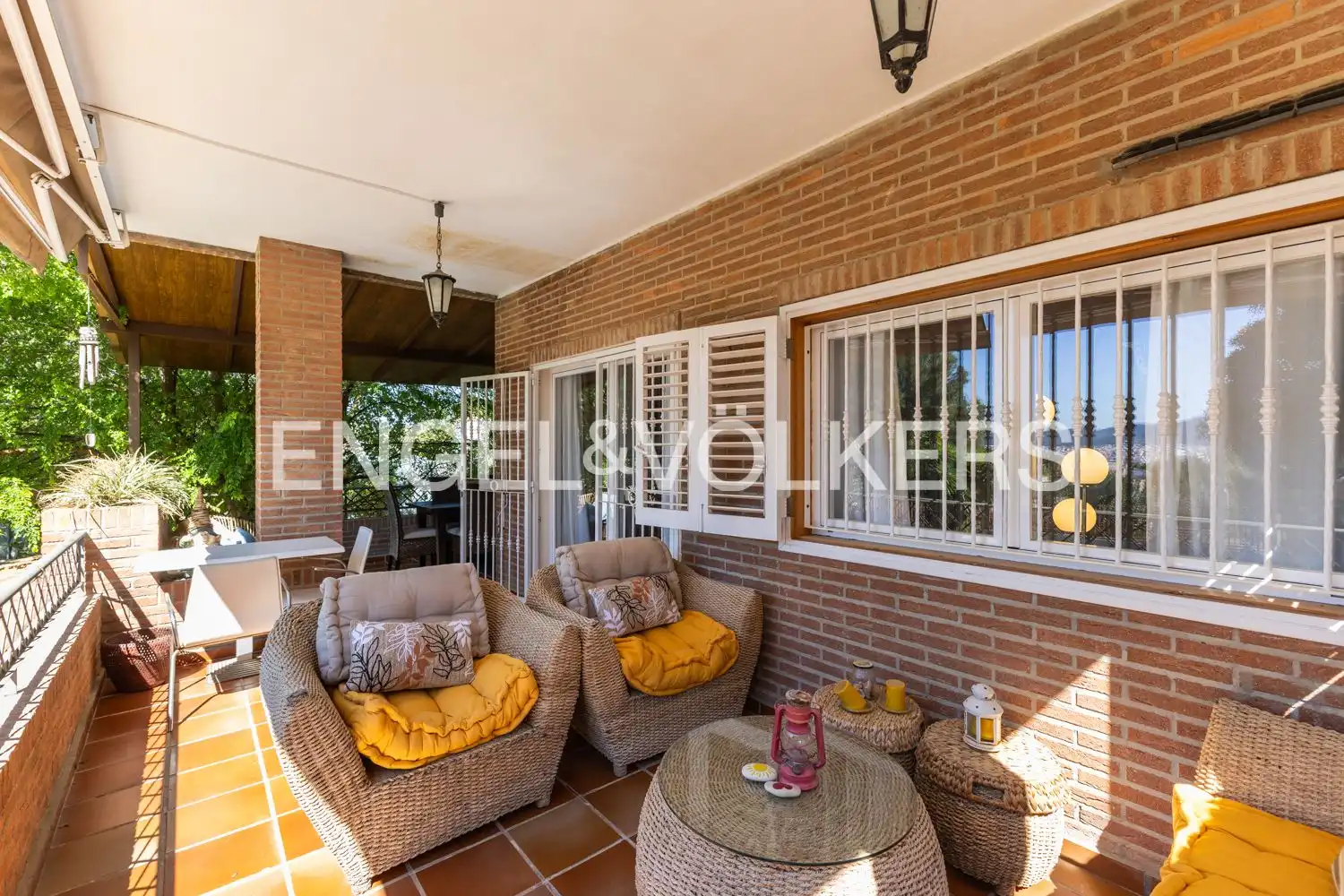Terrace of Houses for rent in Riba-roja de Túria  with Air Conditioner, Heating and Private garden