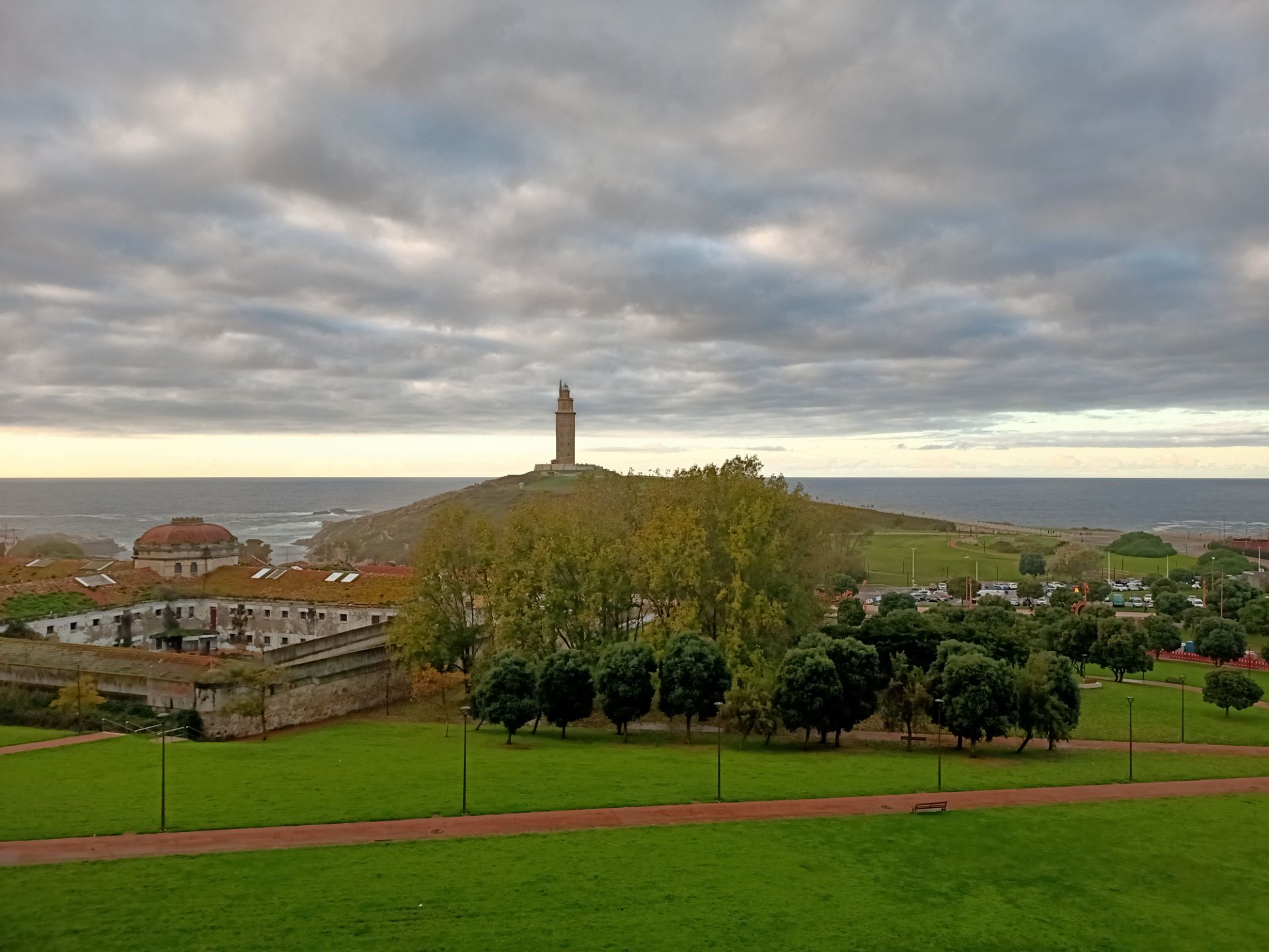 Exterior view of Flat for sale in A Coruña Capital   with Parquet flooring