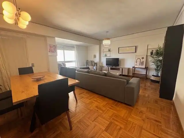 Wohnzimmer von Wohnung zur Miete in Alcoy / Alcoi mit Klimaanlage, Heizung und Terrasse
