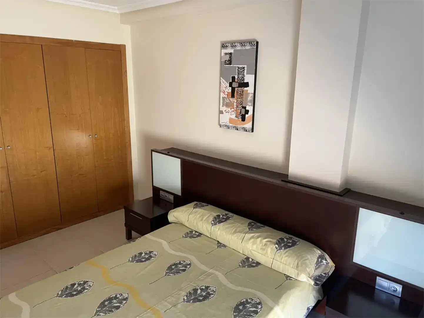 Habitación de Apartamento de alquiler en Vera con Aire acondicionado, Piscina y Balcón