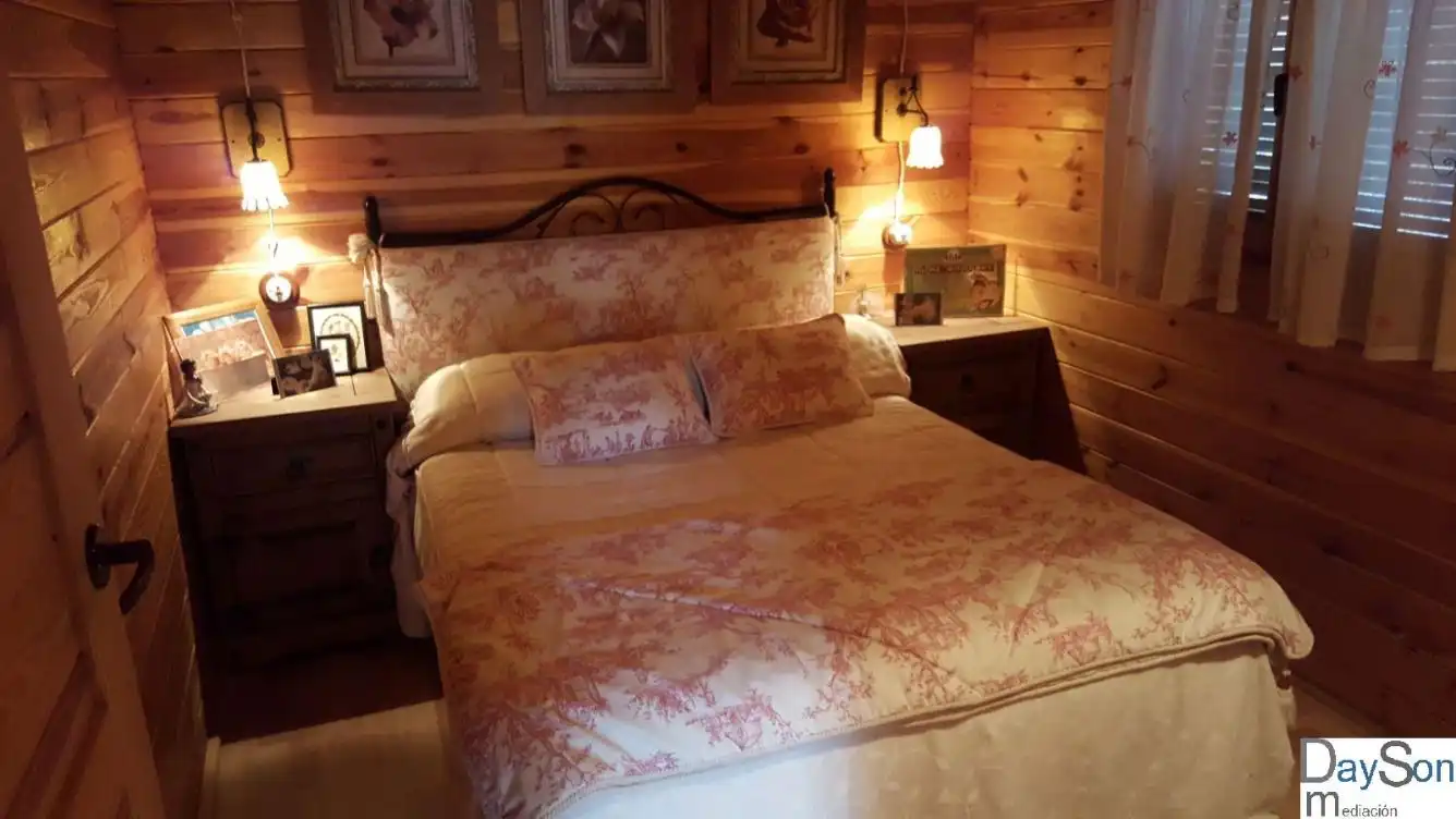 Bedroom of Houses for sale in Alcalá la Real  with Air Conditioner, Private garden and Terrace