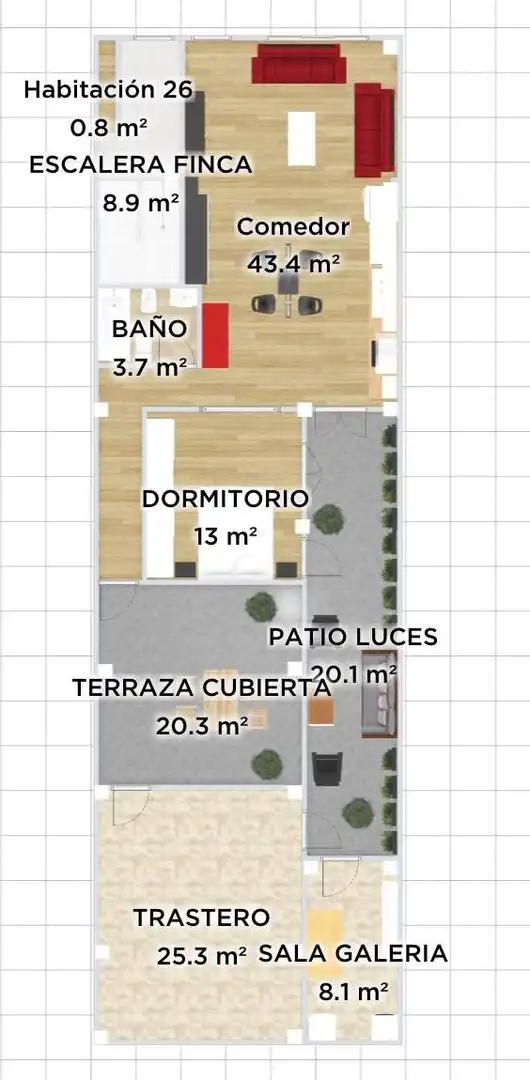 Terrace of Ground floor for sale in Piles