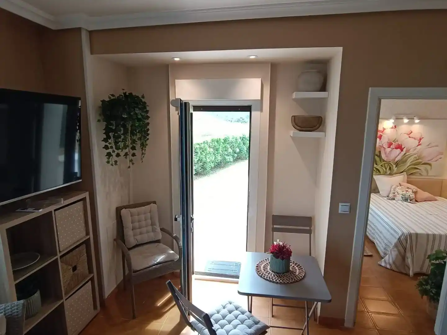 Terrasse von Wohnung zur Miete in Castrillón